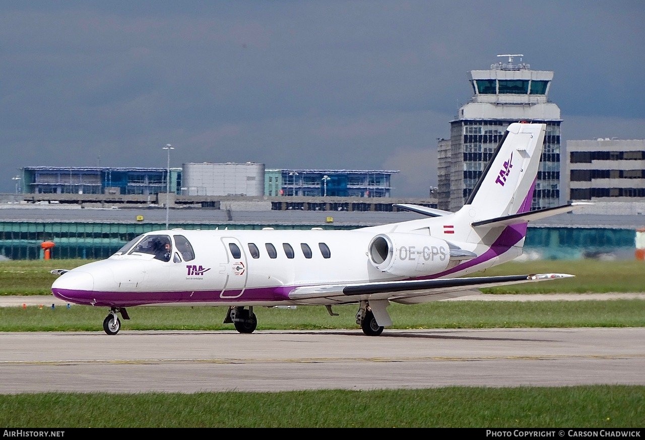 Aircraft Photo of OE-GPS | Cessna 550 Citation Bravo | Tyrol Air Ambulance - TAA | AirHistory.net #682714