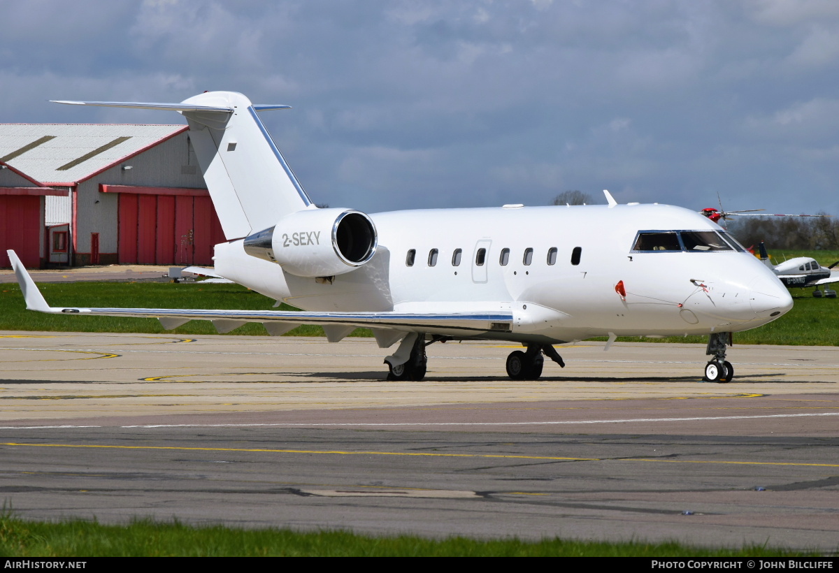Aircraft Photo of 2-SEXY | Canadair Challenger 600S (CL-600-1A11) | AirHistory.net #682725