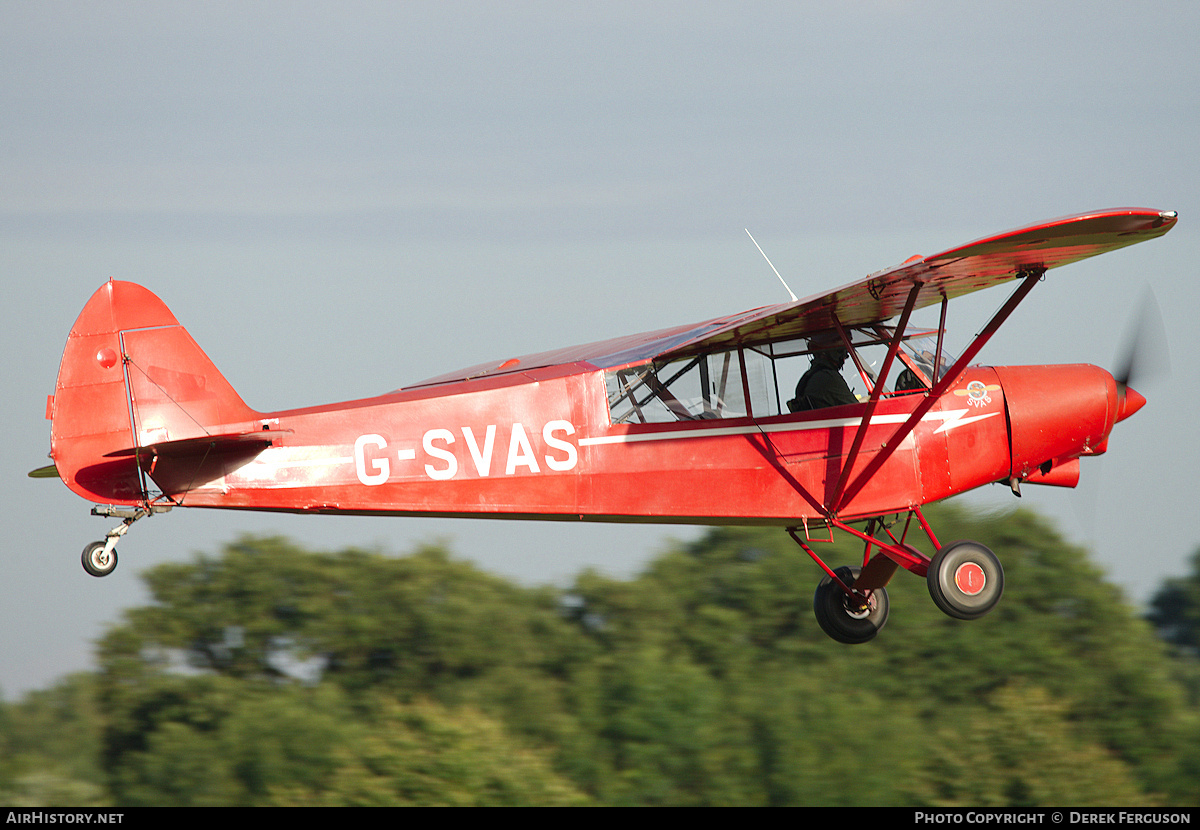 Aircraft Photo of G-SVAS | Piper PA-18-150 Super Cub | AirHistory.net #682730