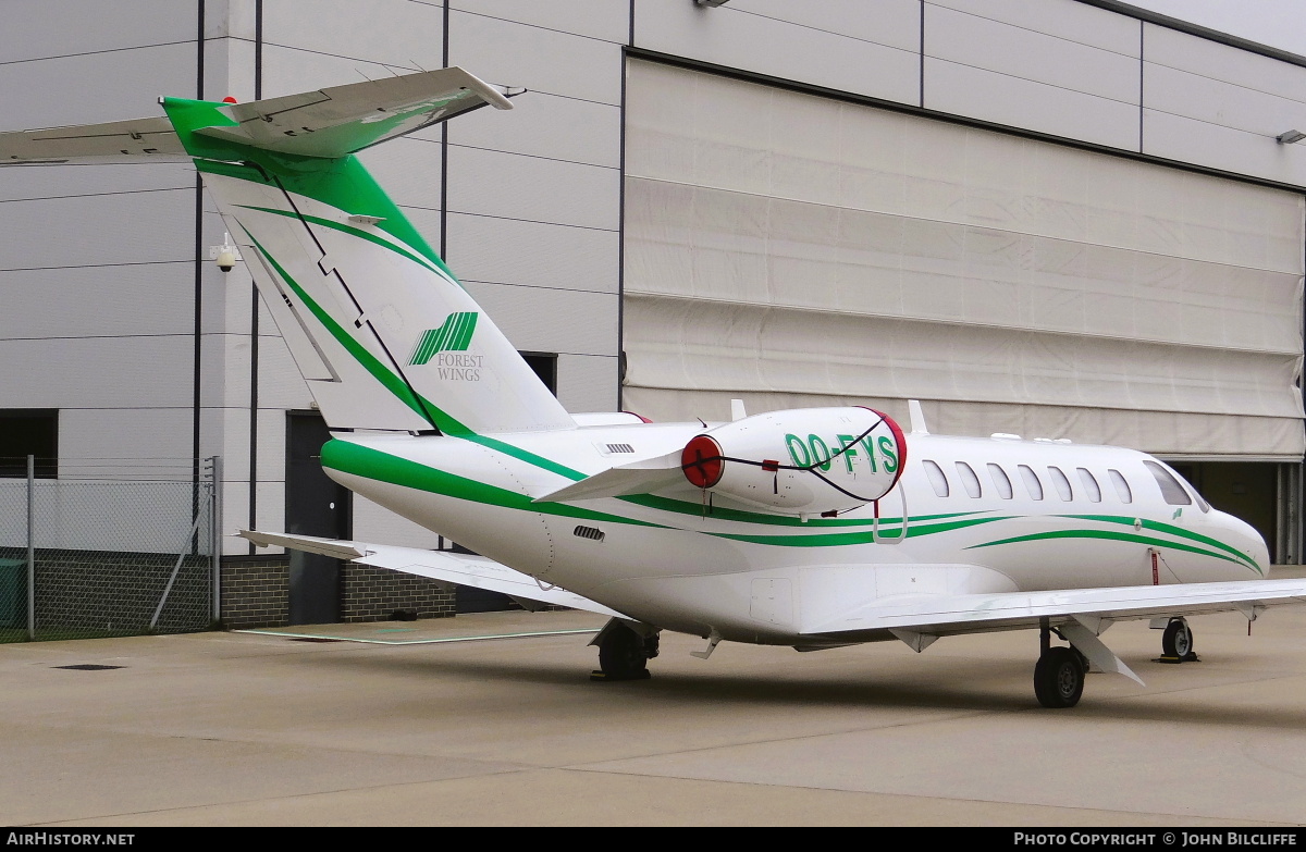 Aircraft Photo of OO-FYS | Cessna 525B CitationJet CJ3 | Forest Wings | AirHistory.net #682736
