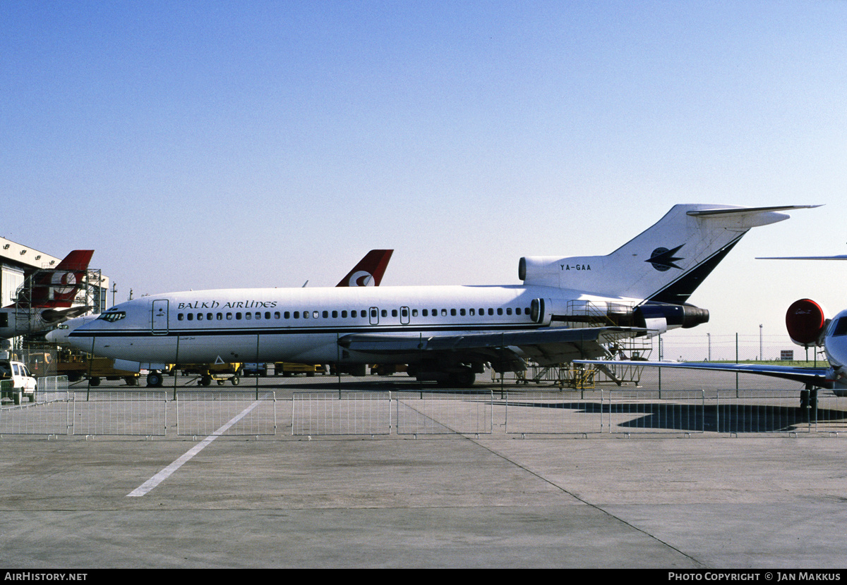 Aircraft Photo of YA-GAA | Boeing 727-51 | Balkh Airlines | AirHistory.net #682737
