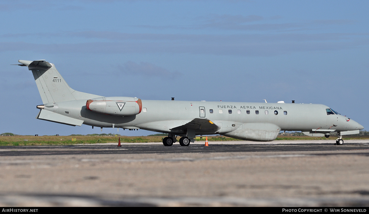 Aircraft Photo of 4111 | Embraer EMB-145MC RS-MP | Mexico - Air Force | AirHistory.net #682749