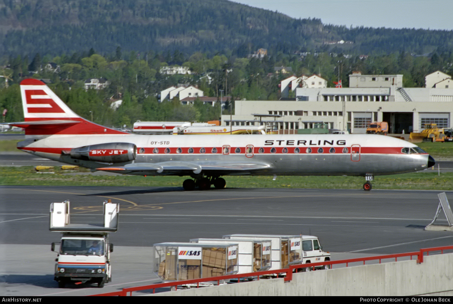 Aircraft Photo of OY-STD | Sud SE-210 Caravelle 10B3 Super B | Sterling Airways | AirHistory.net #682774