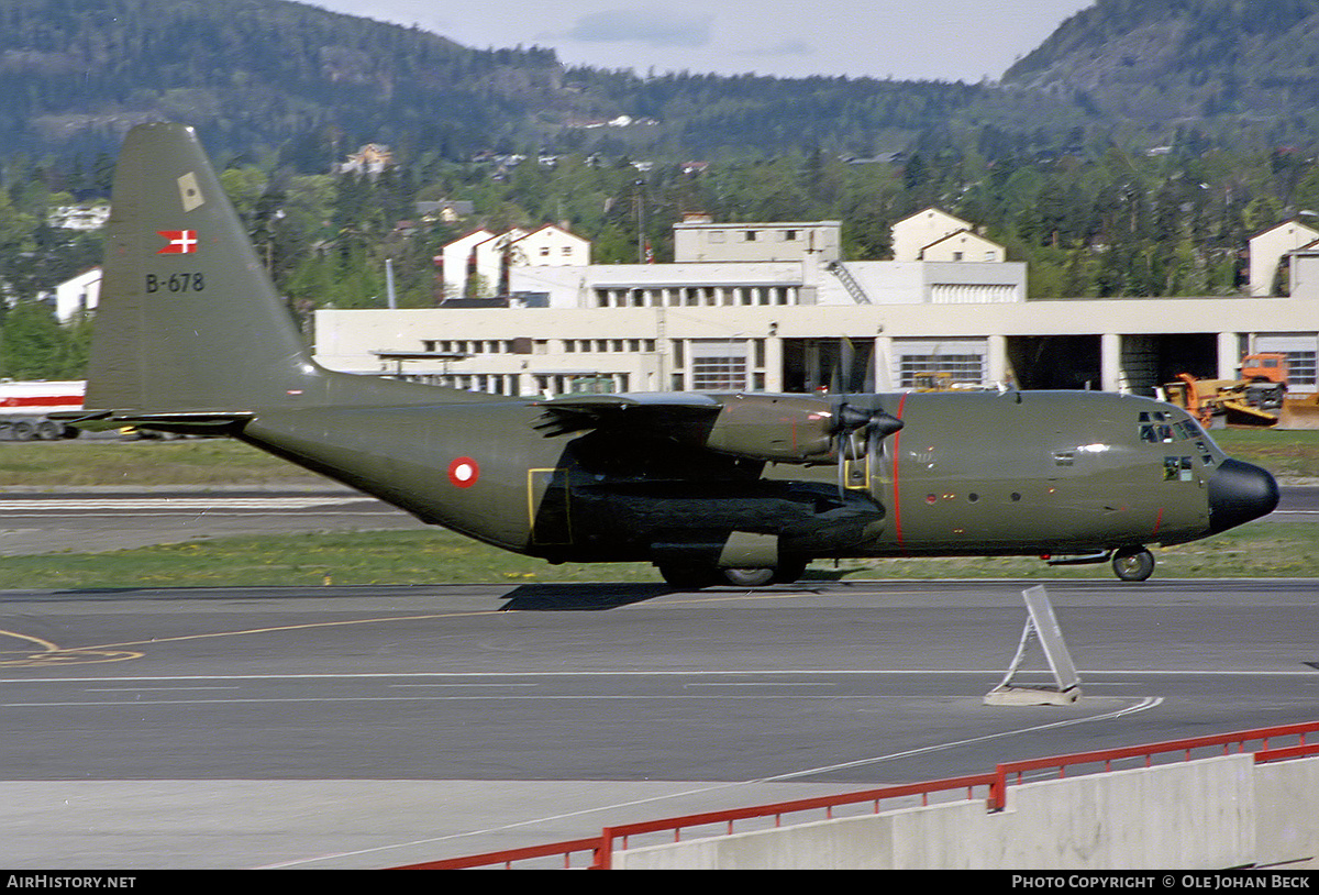 Aircraft Photo of B-678 | Lockheed C-130H Hercules | Denmark - Air Force | AirHistory.net #682780