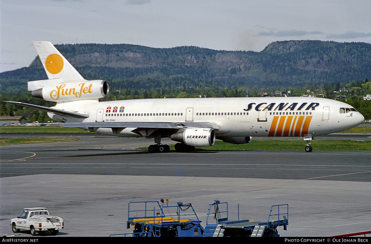 Aircraft Photo of SE-DHU | McDonnell Douglas DC-10-10 | Scanair | AirHistory.net #682786