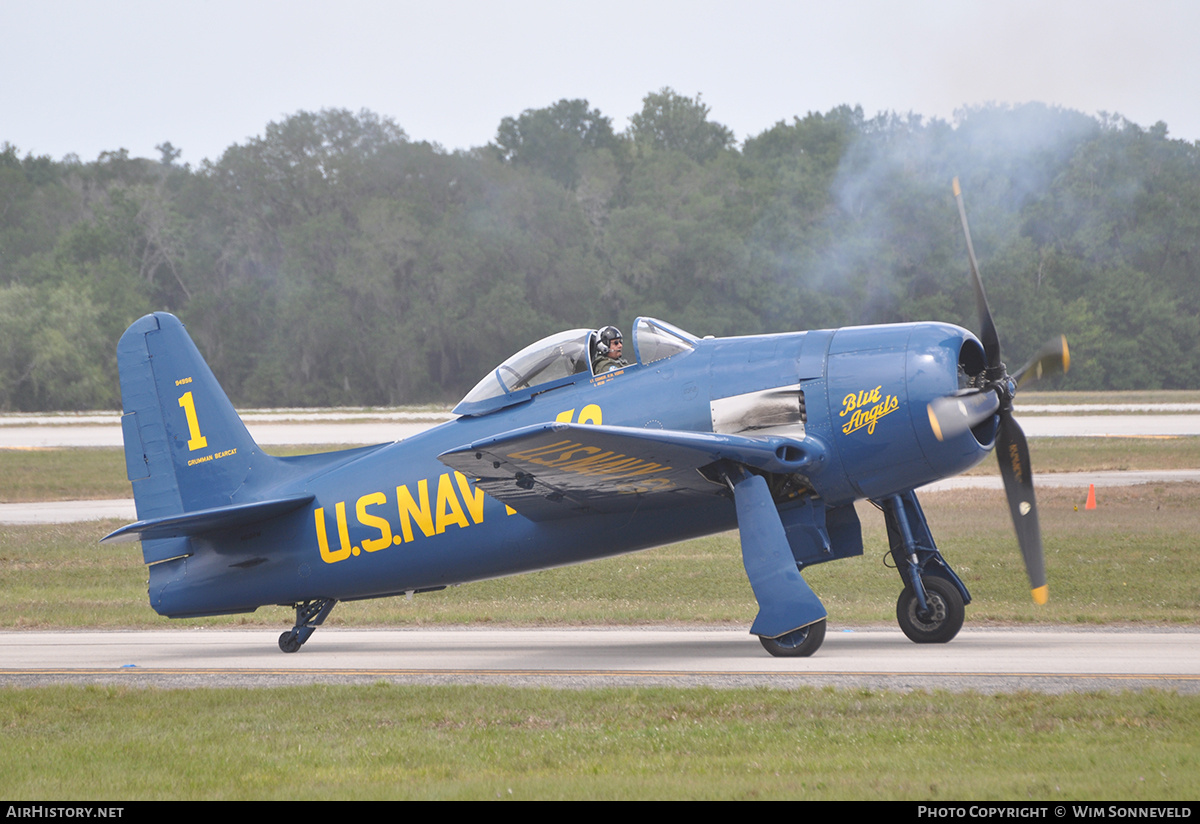 Aircraft Photo of N68RW / 94996 | Grumman F8F-2 Bearcat | USA - Navy | AirHistory.net #682790