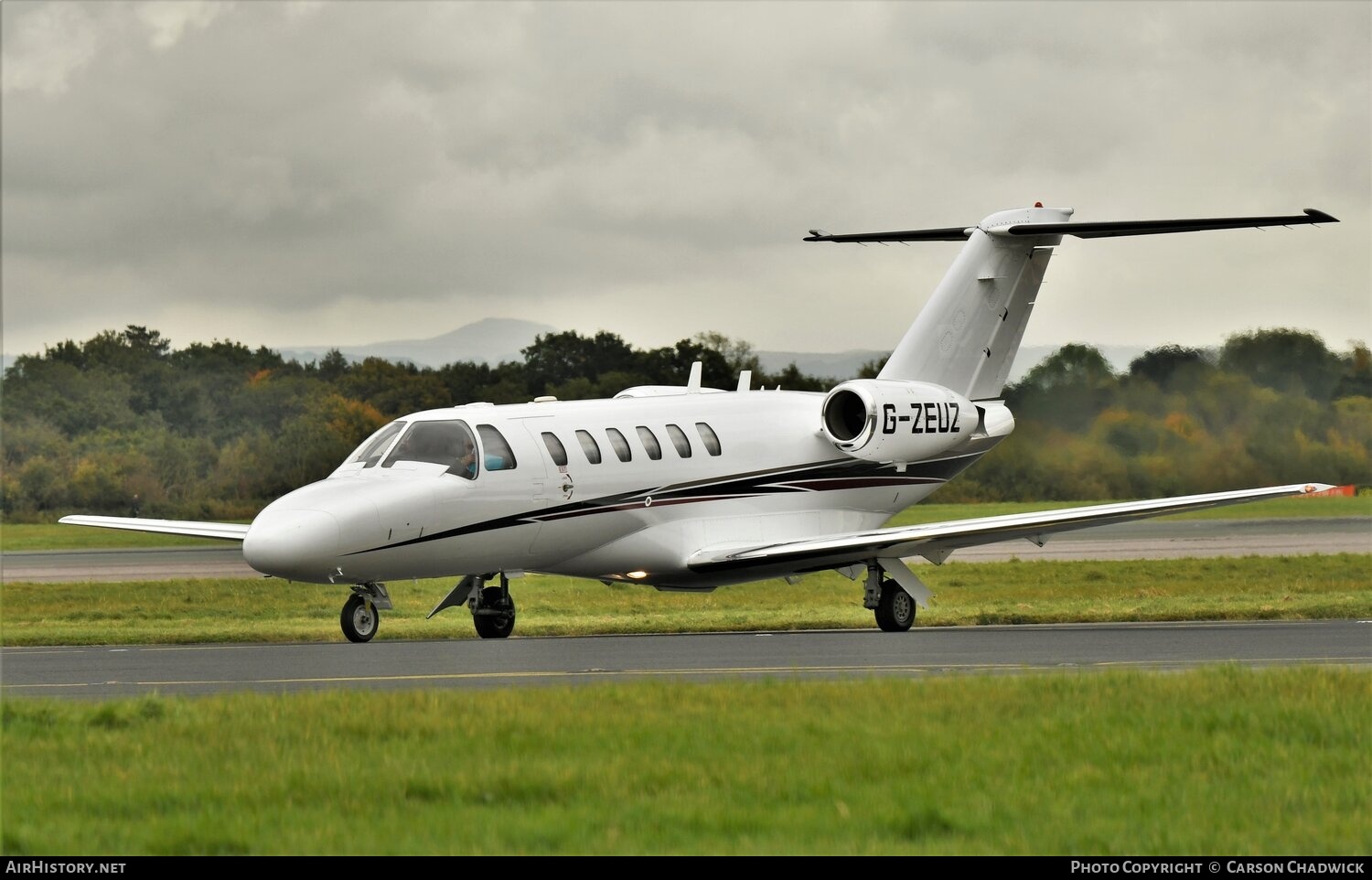 Aircraft Photo of G-ZEUZ | Cessna 525A CitationJet CJ2 | AirHistory.net #682813