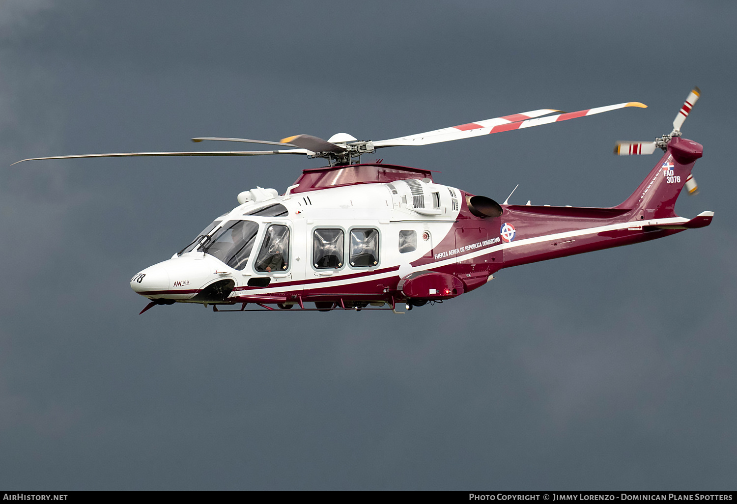 Aircraft Photo of FAD 3078 | AgustaWestland AW-169 | Dominican Republic - Air Force | AirHistory.net #682842