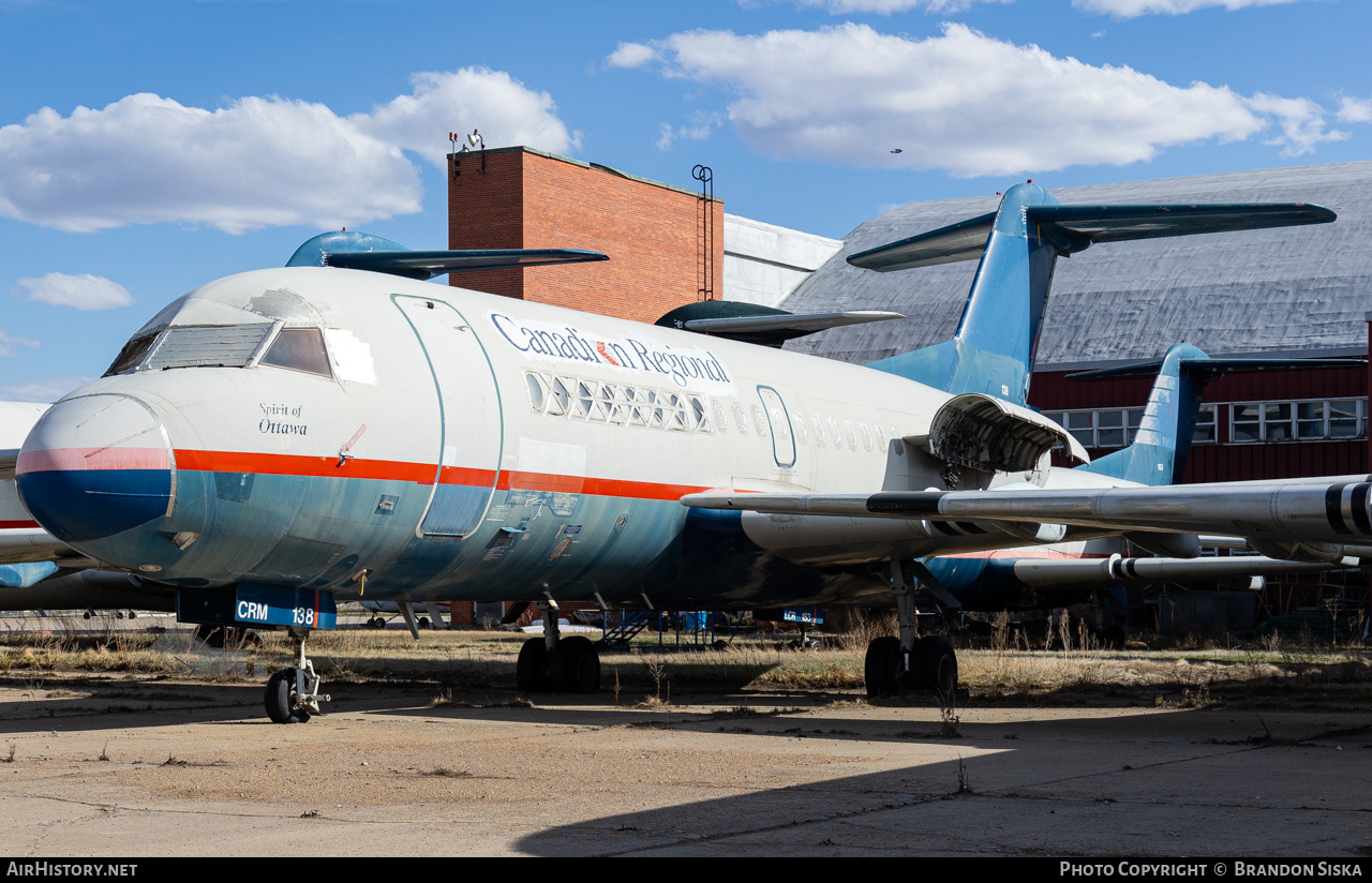Aircraft Photo of C-FCRM | Fokker F28-1000 Fellowship | Canadian Regional Airlines | AirHistory.net #682864