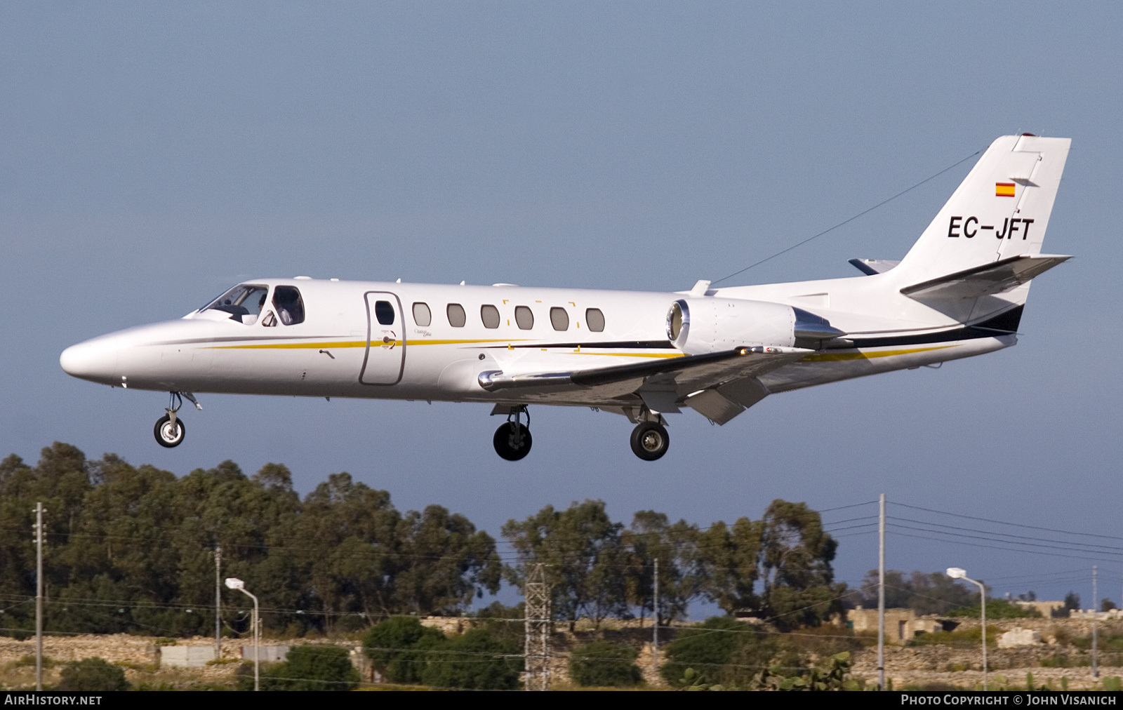 Aircraft Photo of EC-JFT | Cessna 560 Citation Ultra | AirHistory.net #682893