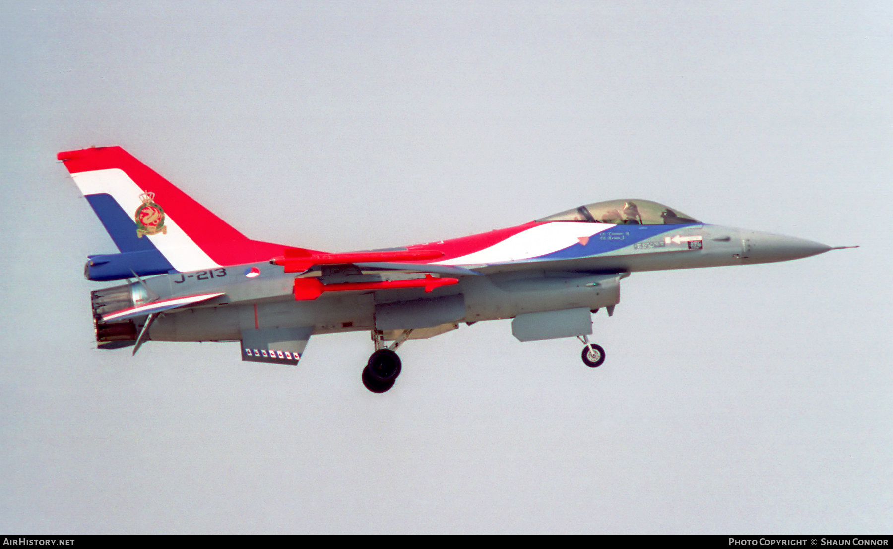 Aircraft Photo of J-213 | General Dynamics F-16A Fighting Falcon | Netherlands - Air Force | AirHistory.net #682903