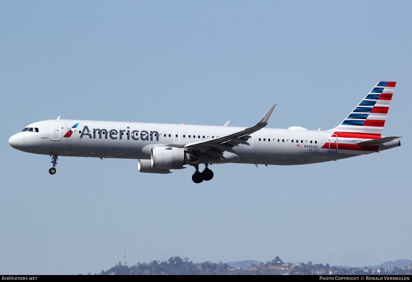 Aircraft Photo of N448AN | Airbus A321-253NX | American Airlines | AirHistory.net #682905