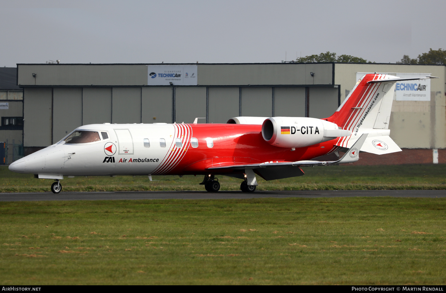 Aircraft Photo of D-CITA | Learjet 60 | FAI - Flight Ambulance International | AirHistory.net #682925
