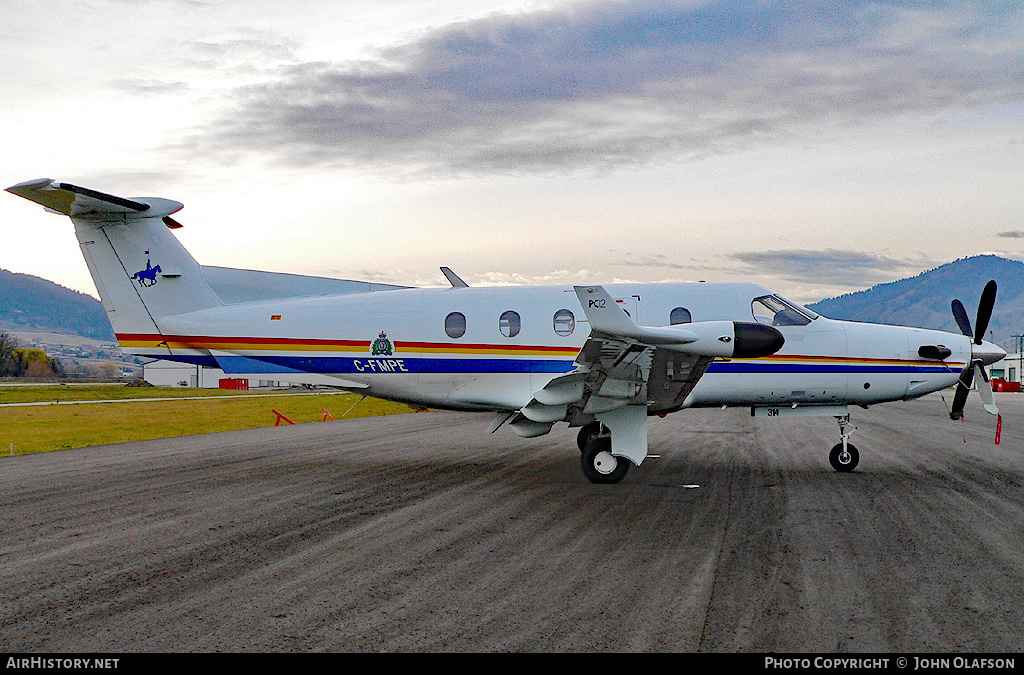 Aircraft Photo of C-FMPE | Pilatus PC-12/45 | Royal Canadian Mounted Police | AirHistory.net #682941