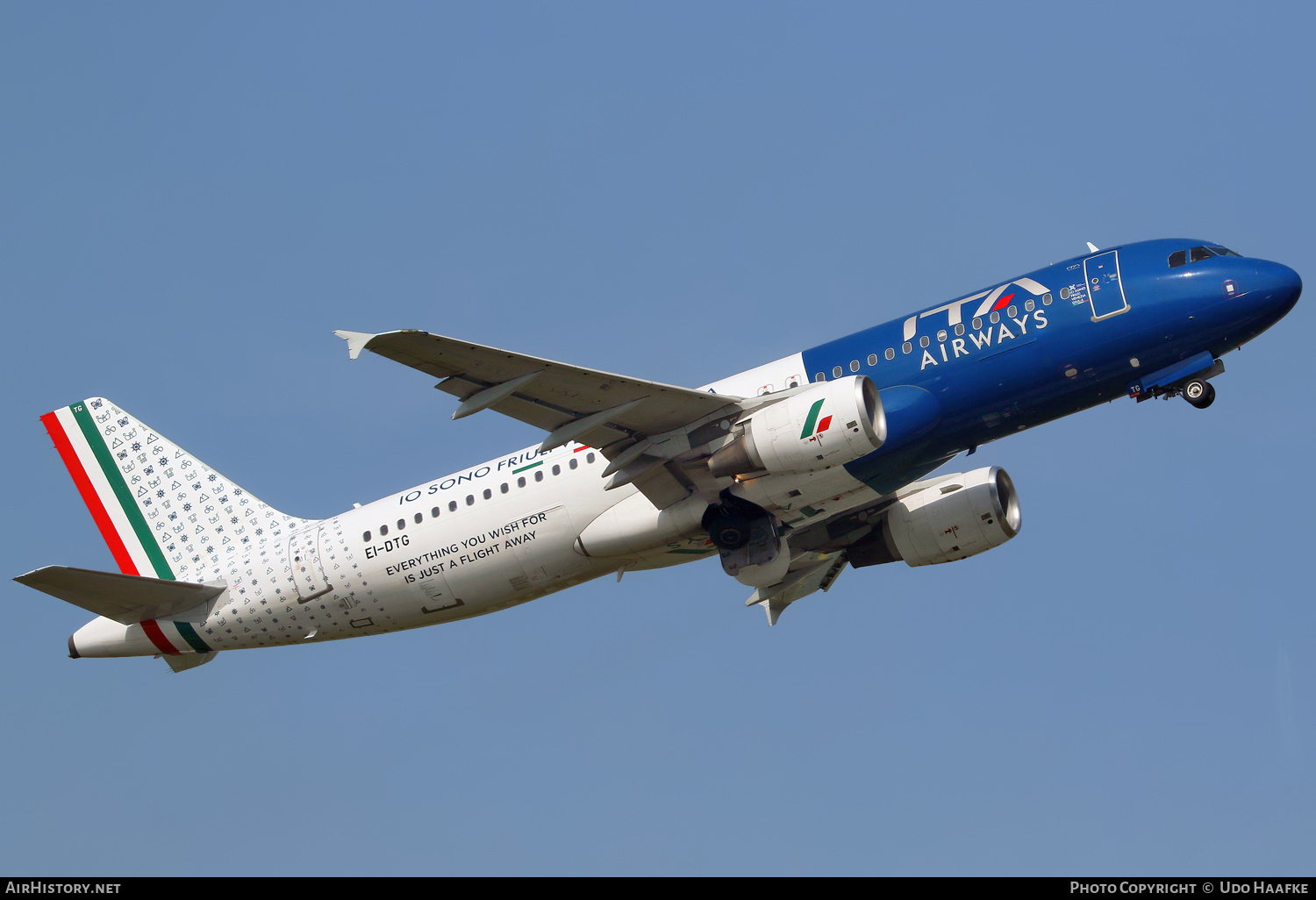 Aircraft Photo of EI-DTG | Airbus A320-216 | ITA Airways | AirHistory.net #682944