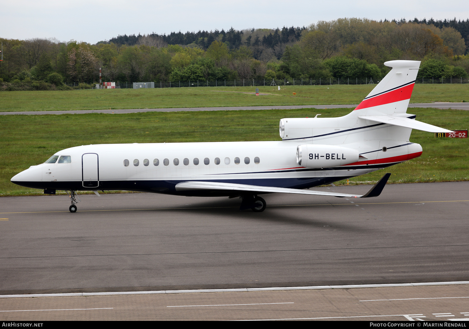 Aircraft Photo of 9H-BELL | Dassault Falcon 7X | AirHistory.net #682947