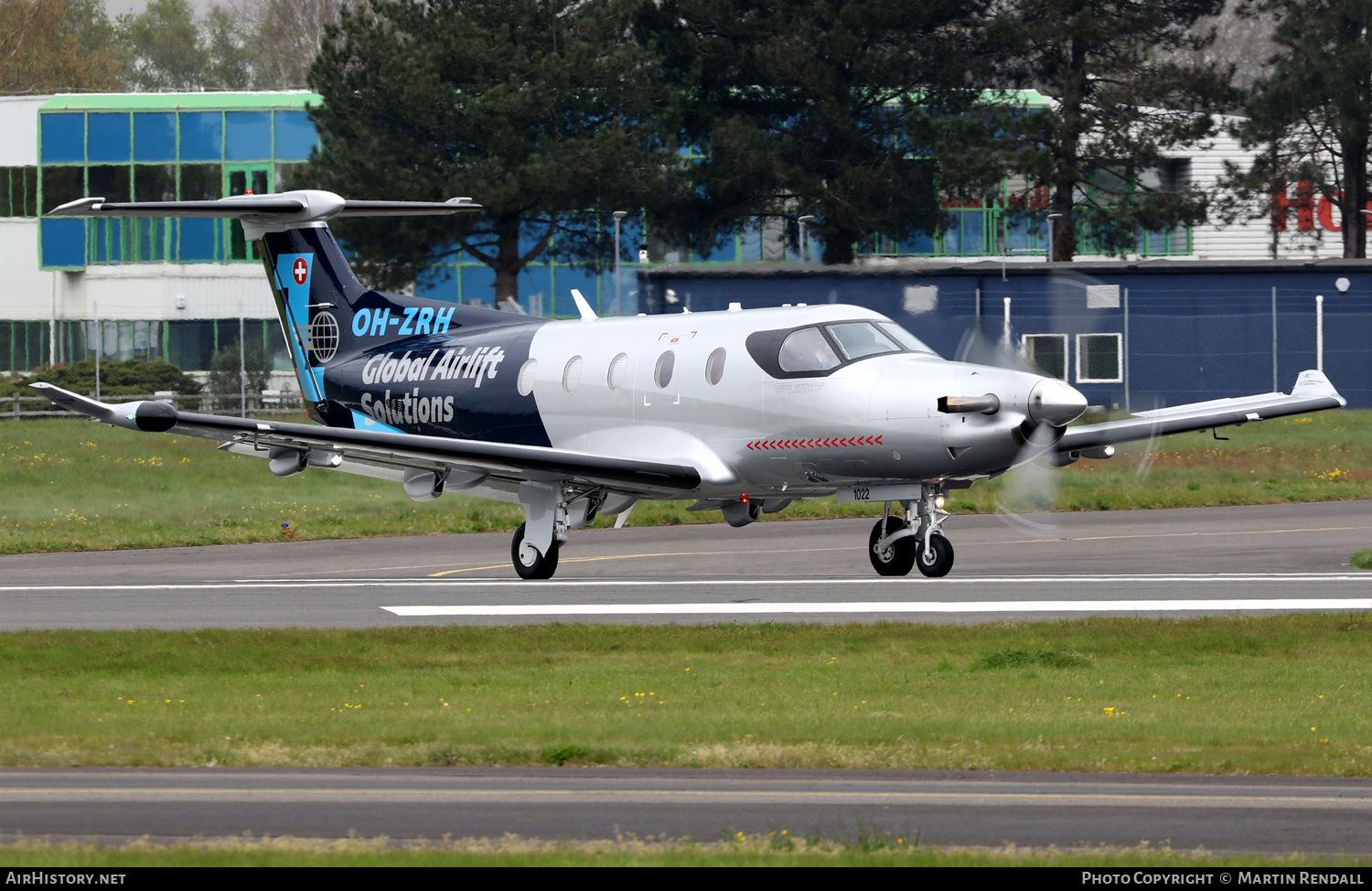 Aircraft Photo of OH-ZRH | Pilatus PC-12NG (PC-12/47E) | Global Airlift Solutions | AirHistory.net #682950