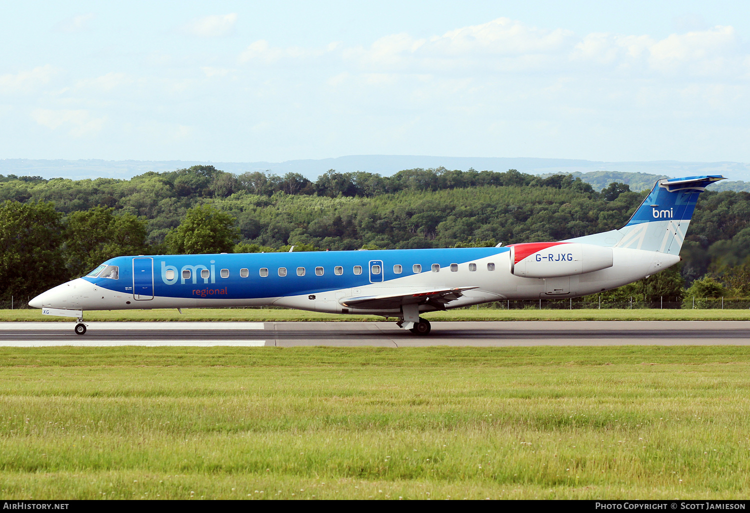 Aircraft Photo of G-RJXG | Embraer ERJ-145EP (EMB-145EP) | BMI Regional | AirHistory.net #682952