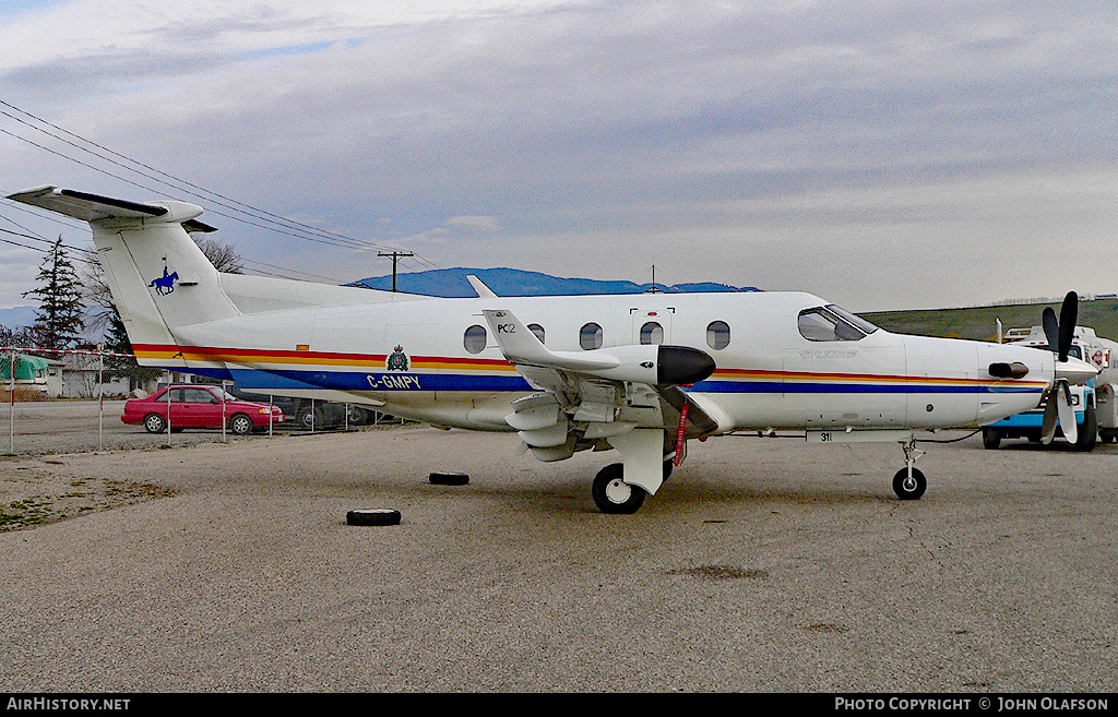 Aircraft Photo of C-GMPY | Pilatus PC-12/45 | Royal Canadian Mounted Police | AirHistory.net #682955