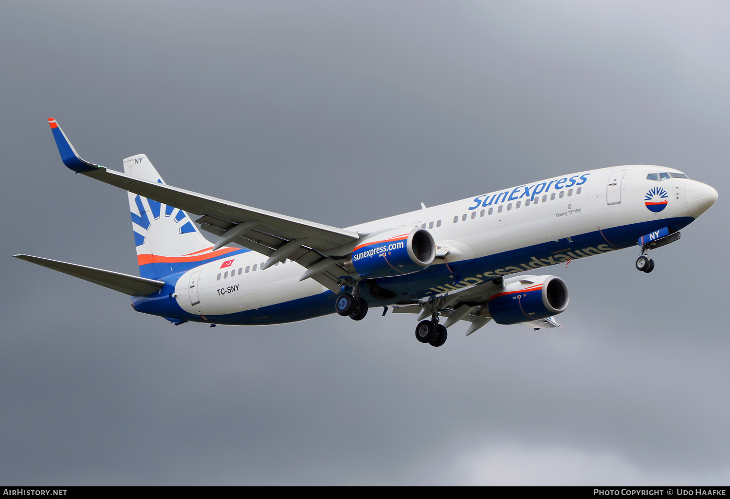 Aircraft Photo of TC-SNY | Boeing 737-8K5 | SunExpress | AirHistory.net #682957