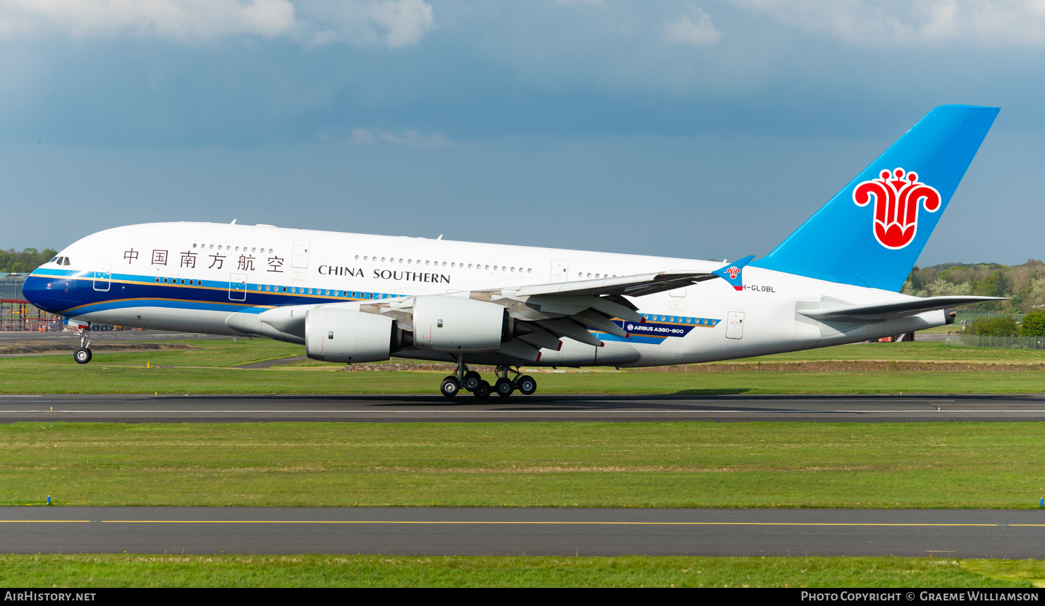 Aircraft Photo of 9H-GLOBL | Airbus A380-841 | China Southern Airlines | AirHistory.net #682961