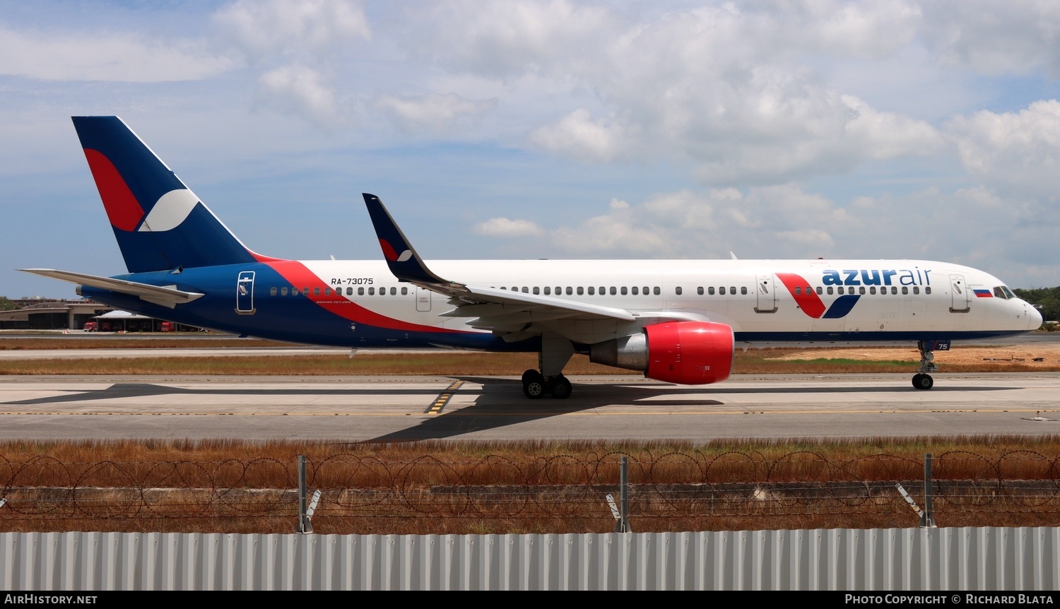 Aircraft Photo of RA-73075 | Boeing 757-2Q8 | Azur Air | AirHistory.net #682973