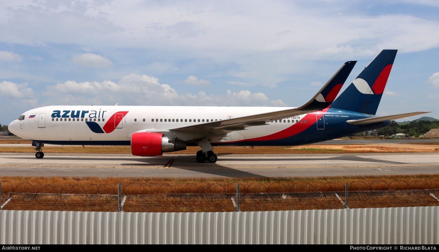 Aircraft Photo of RA-73079 | Boeing 767-3Y0/ER | Azur Air | AirHistory.net #682980