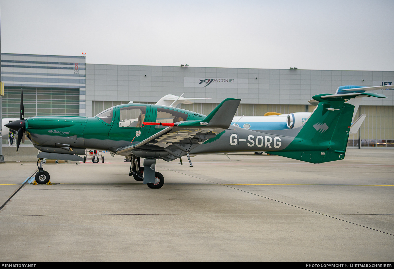 Aircraft Photo of G-SORG | Diamond DA50 RG | AirHistory.net #682985