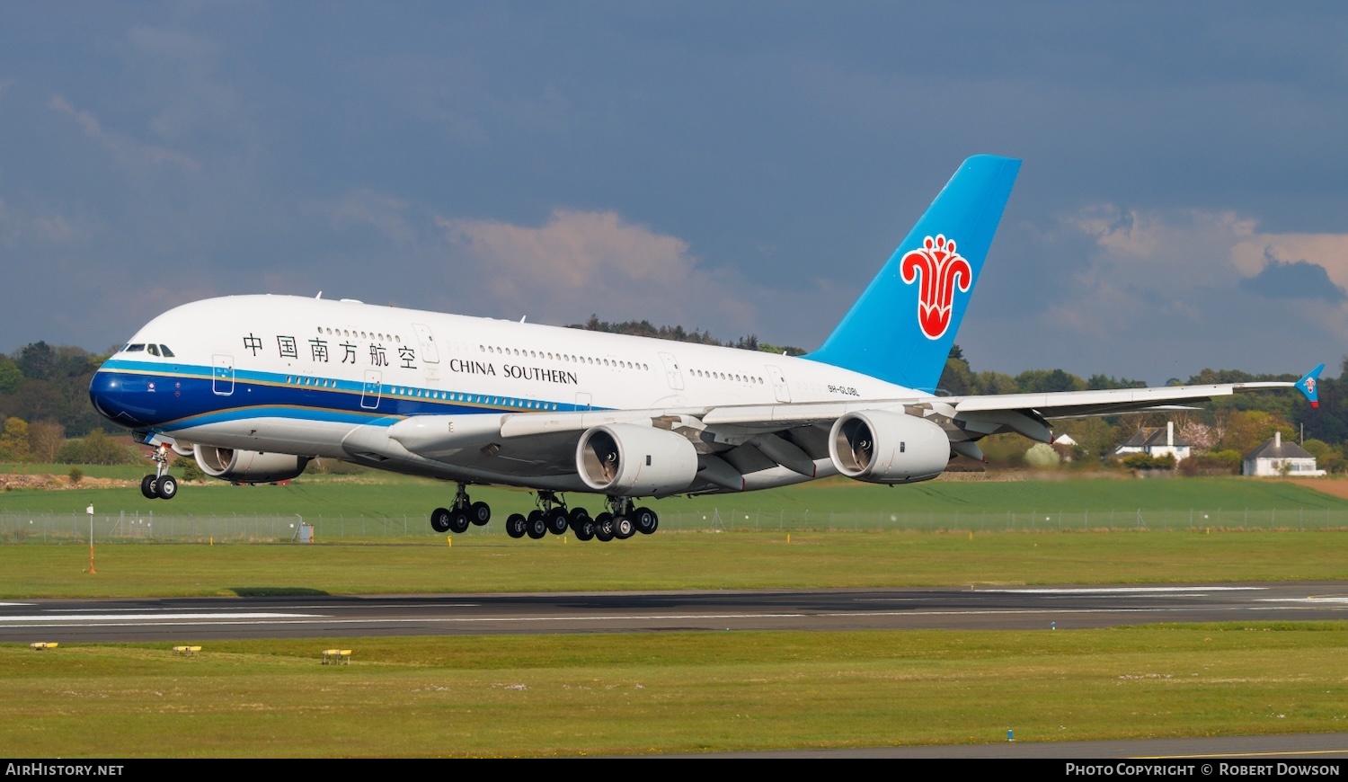 Aircraft Photo of 9H-GLOBL | Airbus A380-841 | China Southern Airlines | AirHistory.net #682988