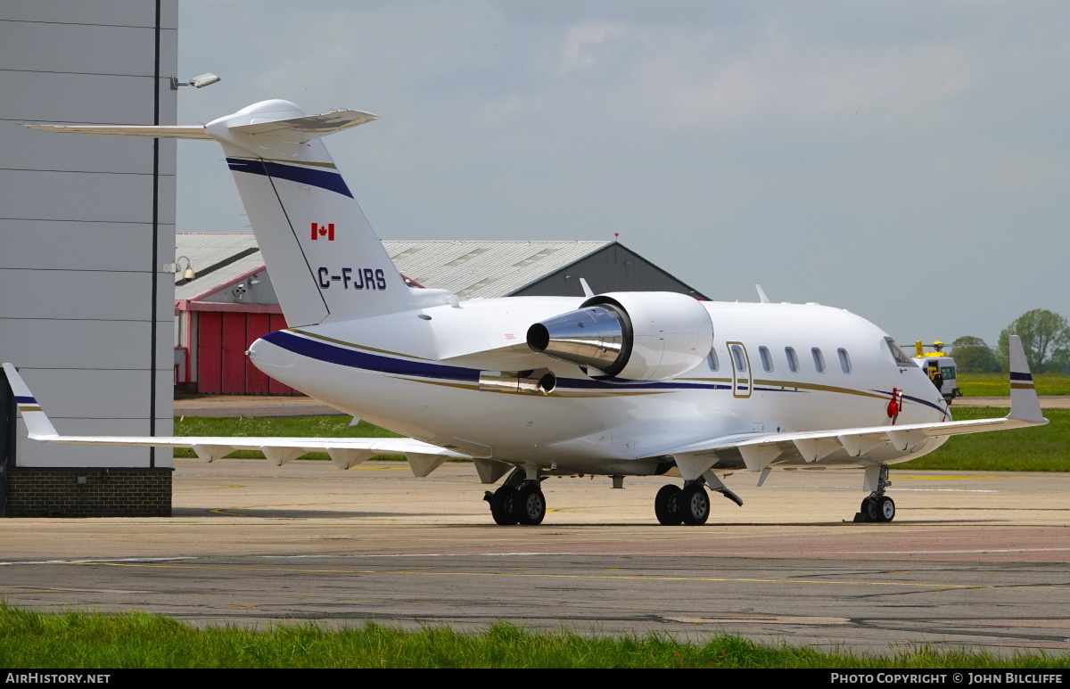 Aircraft Photo of C-FJRS | Bombardier Challenger 650 (CL-600-2B16) | AirHistory.net #682996
