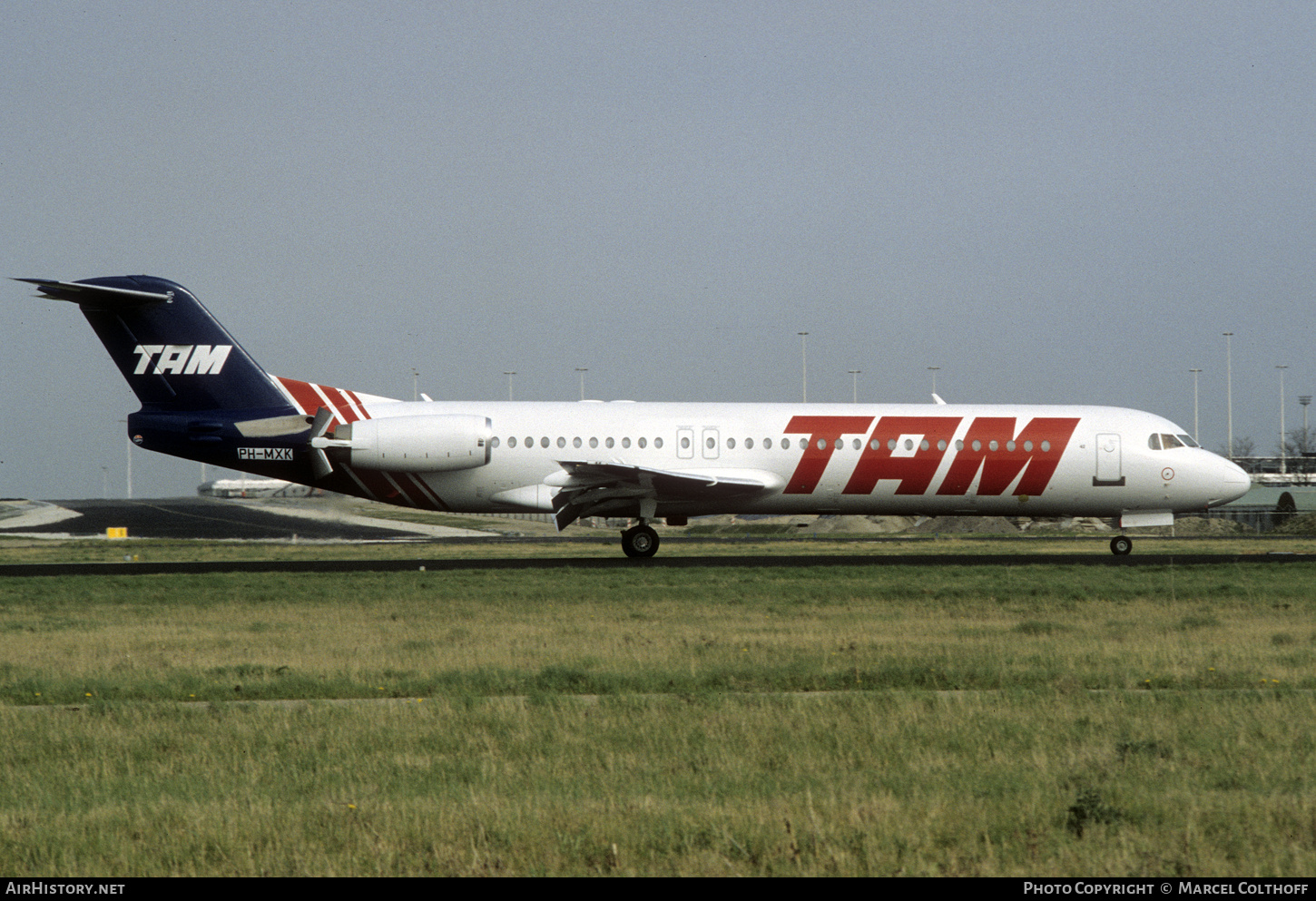 Aircraft Photo of PH-MXK | Fokker 100 (F28-0100) | TAM Linhas Aéreas | AirHistory.net #683006