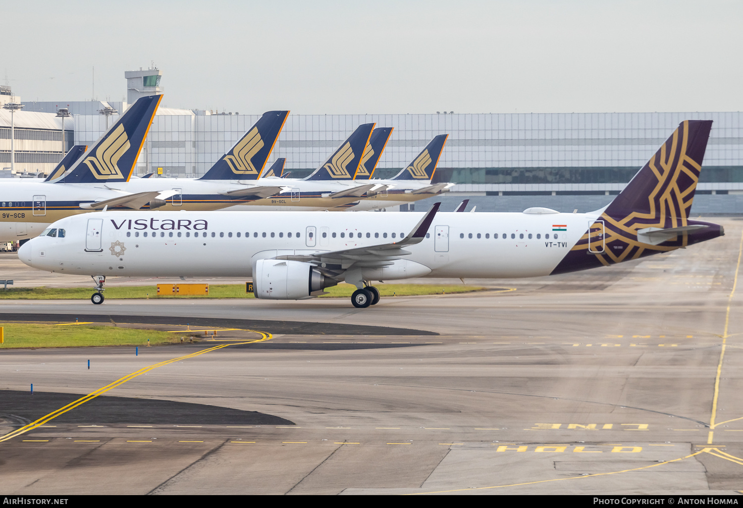 Aircraft Photo of VT-TVI | Airbus A321-251NX | Vistara | AirHistory.net #683019