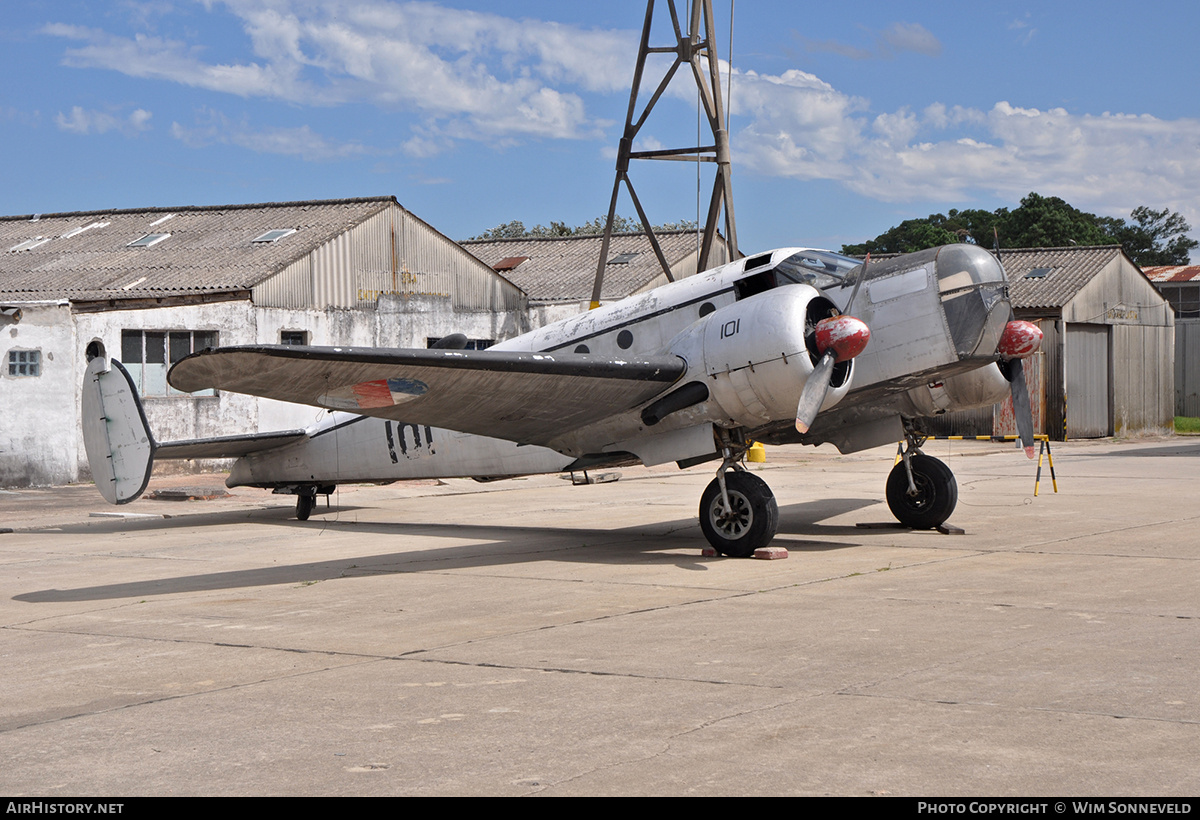 Aircraft Photo of 101 | Beech AT-11 Kansan | Uruguay - Air Force | AirHistory.net #683026
