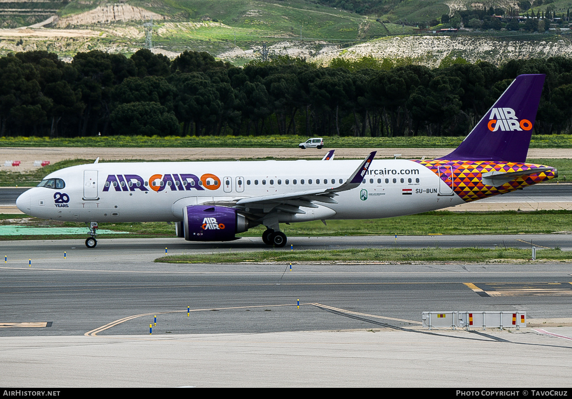 Aircraft Photo of SU-BUN | Airbus A320-251N | Air Cairo | AirHistory.net #683028