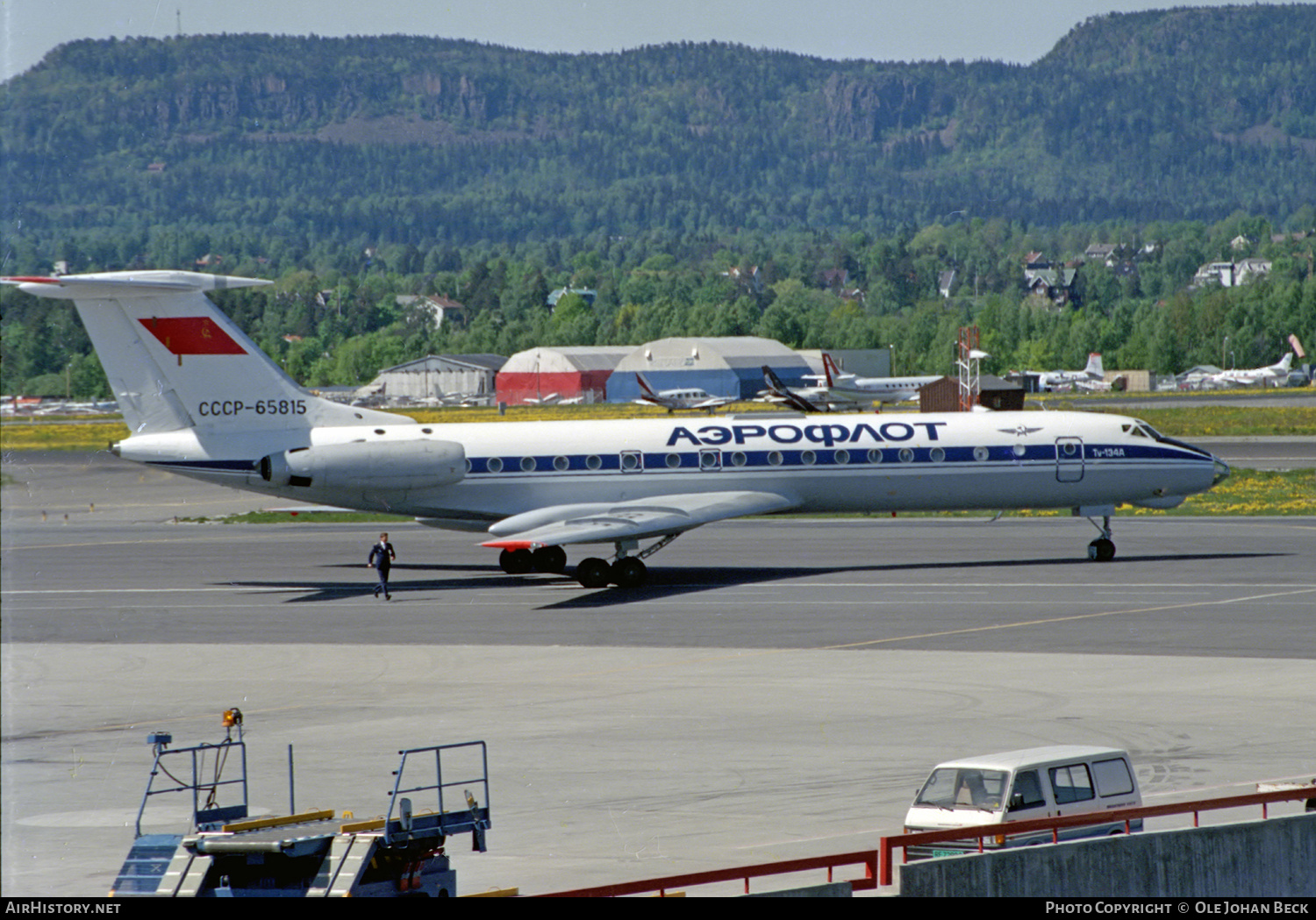 Aircraft Photo of CCCP-65815 | Tupolev Tu-134A | Aeroflot | AirHistory.net #683031