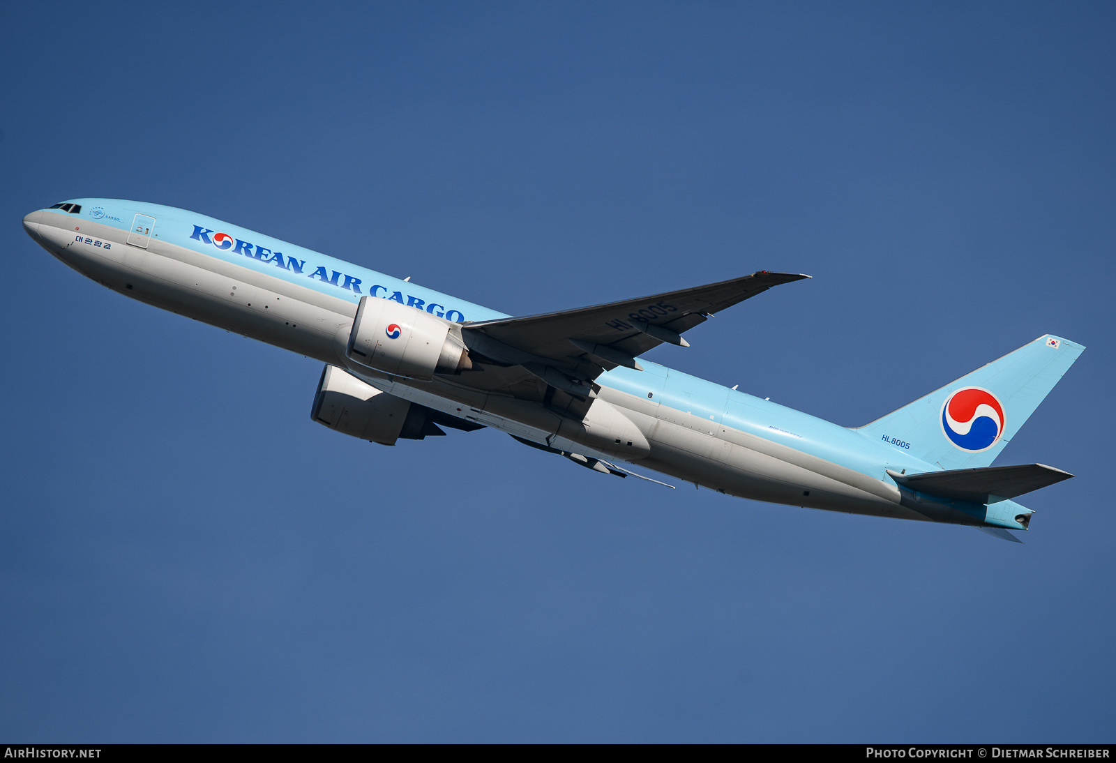 Aircraft Photo of HL8005 | Boeing 777-FB5 | Korean Air Cargo | AirHistory.net #683041