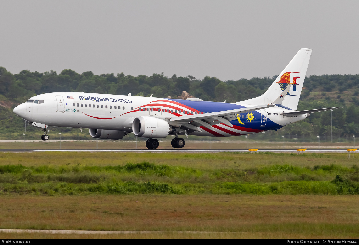 Aircraft Photo of 9M-MVA | Boeing 737-8 Max 8 | Malaysia Airlines | AirHistory.net #683050
