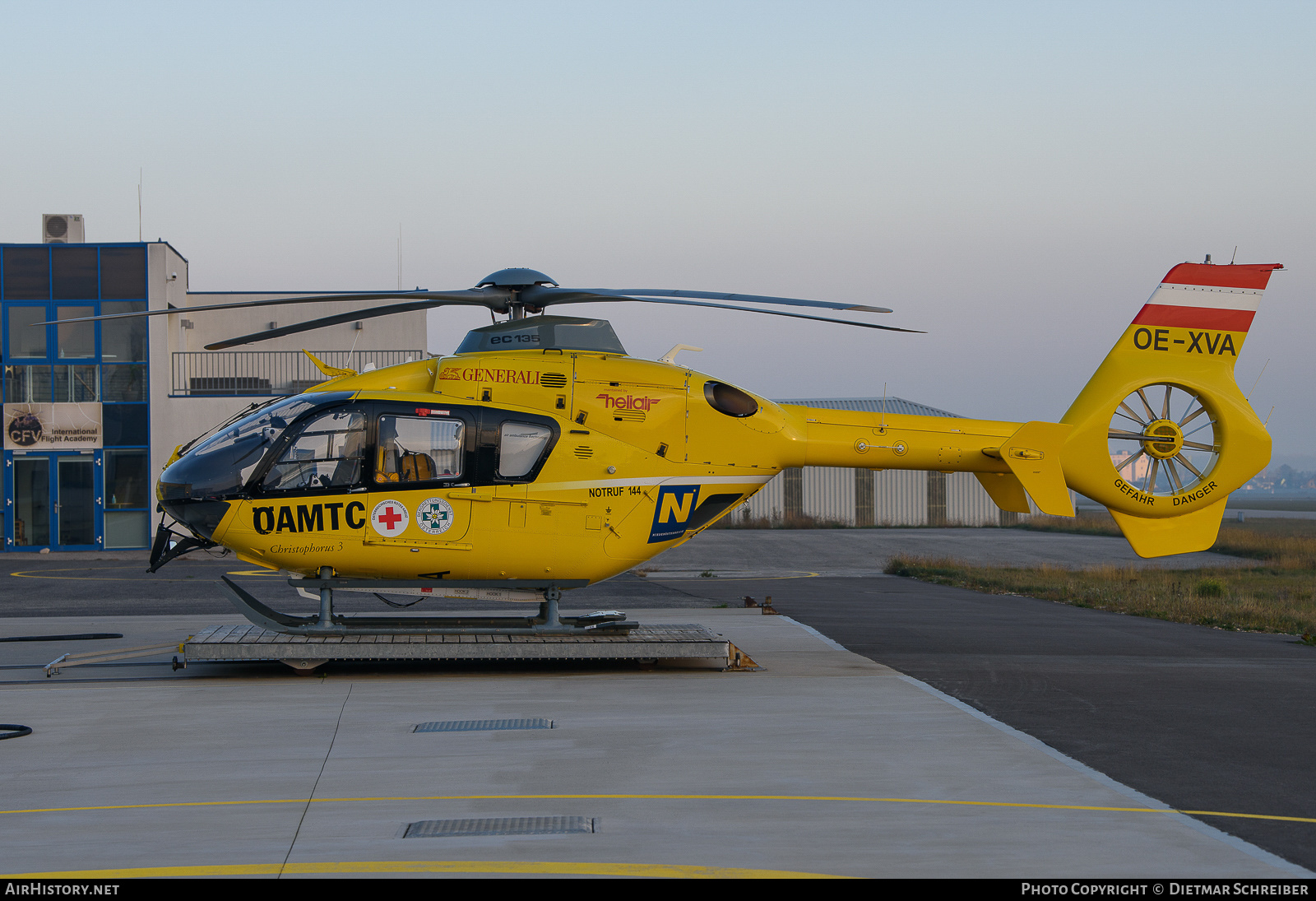 Aircraft Photo of OE-XVA | Eurocopter EC-135T-2+ | ÖAMTC | AirHistory.net #683065
