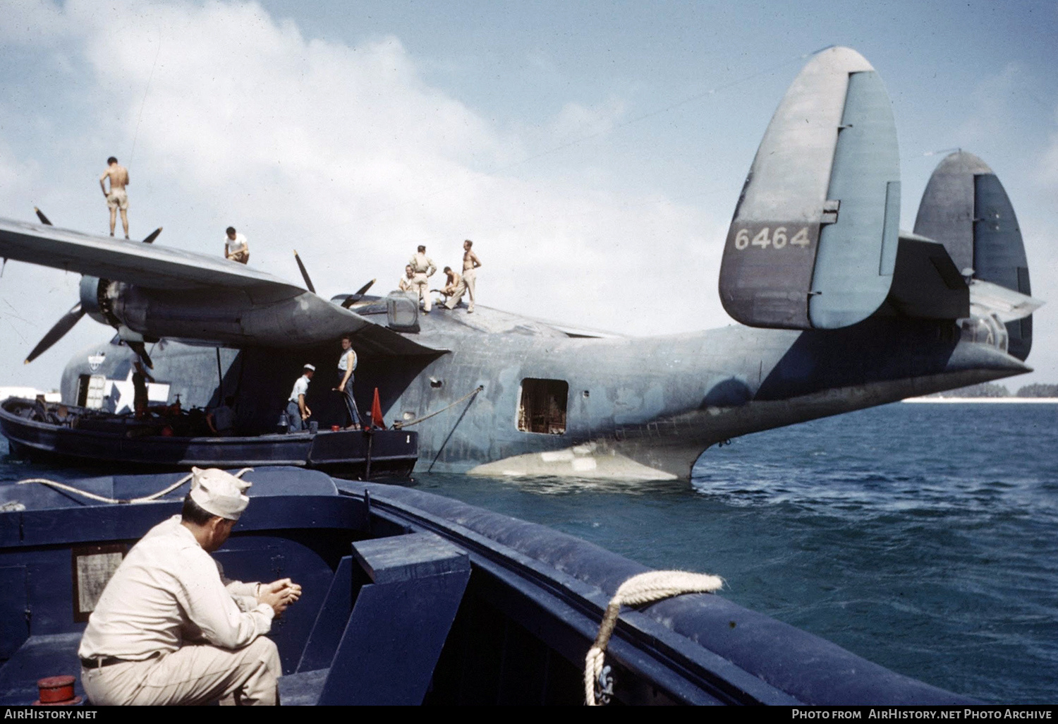 Aircraft Photo of 6464 | Martin PBM-3R Mariner | USA - Navy | AirHistory.net #683085