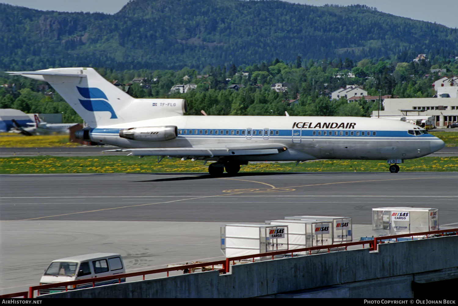 Aircraft Photo of TF-FLG | Boeing 727-185C | Icelandair | AirHistory.net #683087