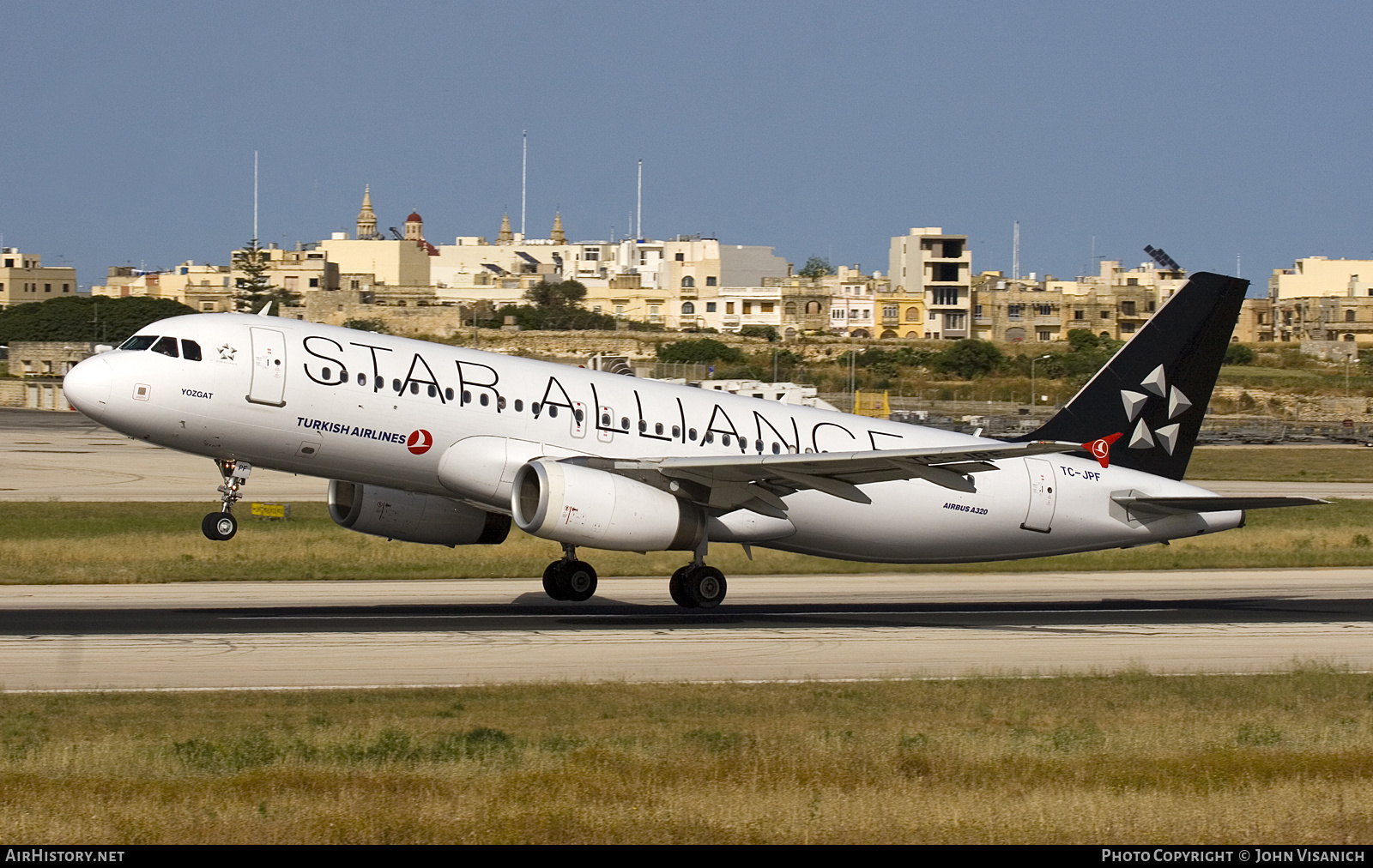 Aircraft Photo of TC-JPF | Airbus A320-232 | Turkish Airlines | AirHistory.net #683090