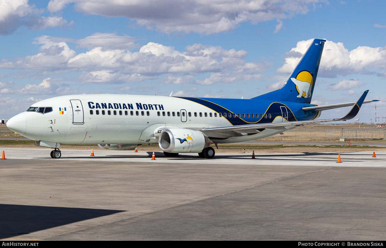 Aircraft Photo of C-GICN | Boeing 737-36Q | Canadian North | AirHistory.net #683096