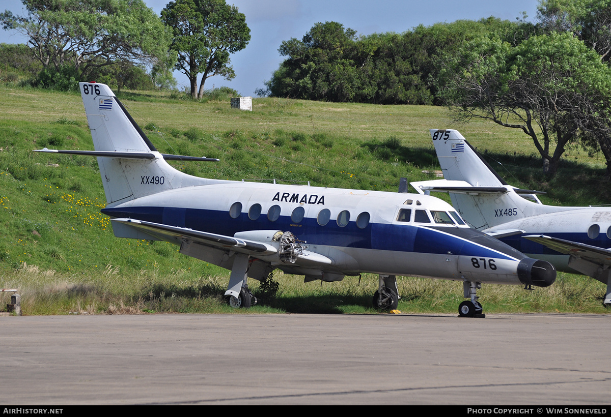 Aircraft Photo of 876 / XX490 | Scottish Aviation HP-137 Jetstream T2 | Uruguay - Navy | AirHistory.net #683102