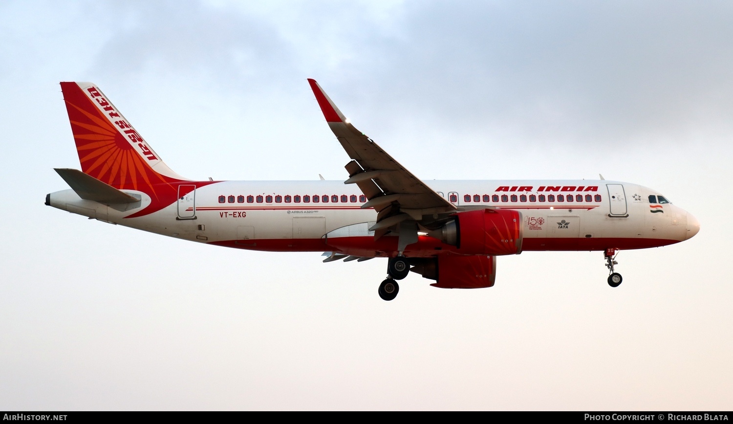 Aircraft Photo of VT-EXG | Airbus A320-251N | Air India | AirHistory.net #683118