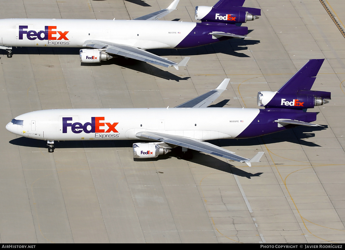 Aircraft Photo of N595FE | McDonnell Douglas MD-11/F | FedEx Express - Federal Express | AirHistory.net #683119
