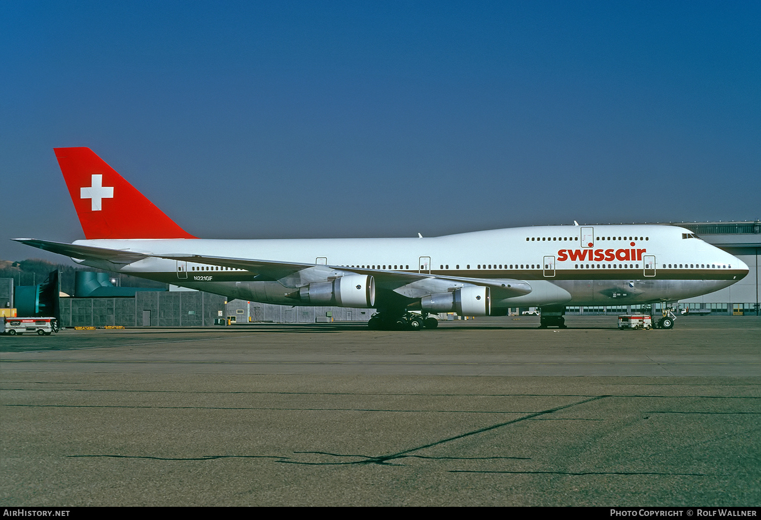 Aircraft Photo of N221GF | Boeing 747-357 | Swissair | AirHistory.net #683122
