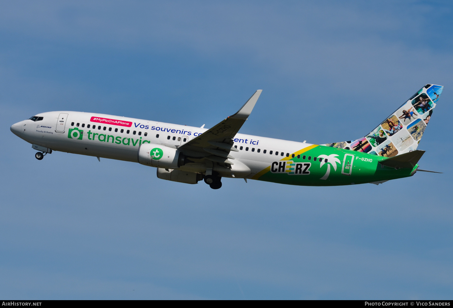 Aircraft Photo of F-GZHO | Boeing 737-8K2 | Transavia | AirHistory.net #683127