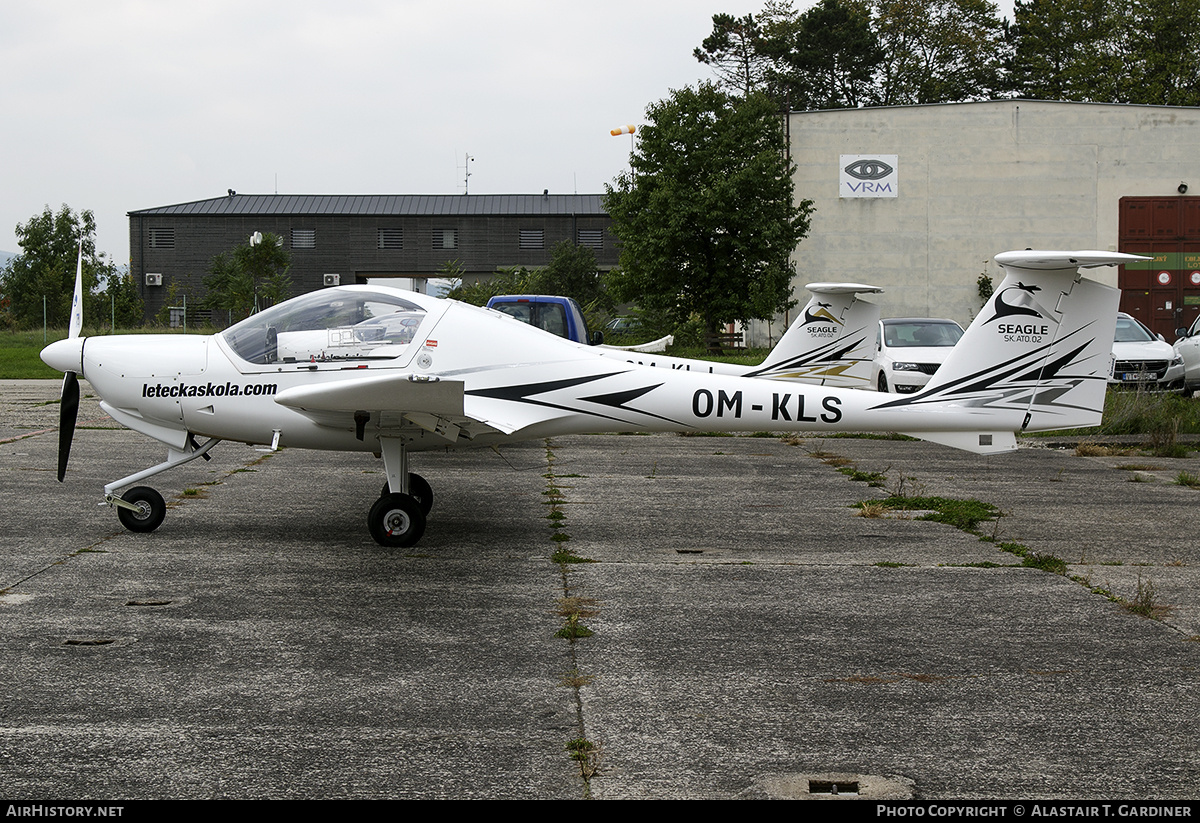 Aircraft Photo of OM-KLS | Diamond DA20A-1 Katana | Letecká Škola Seagle | AirHistory.net #683133