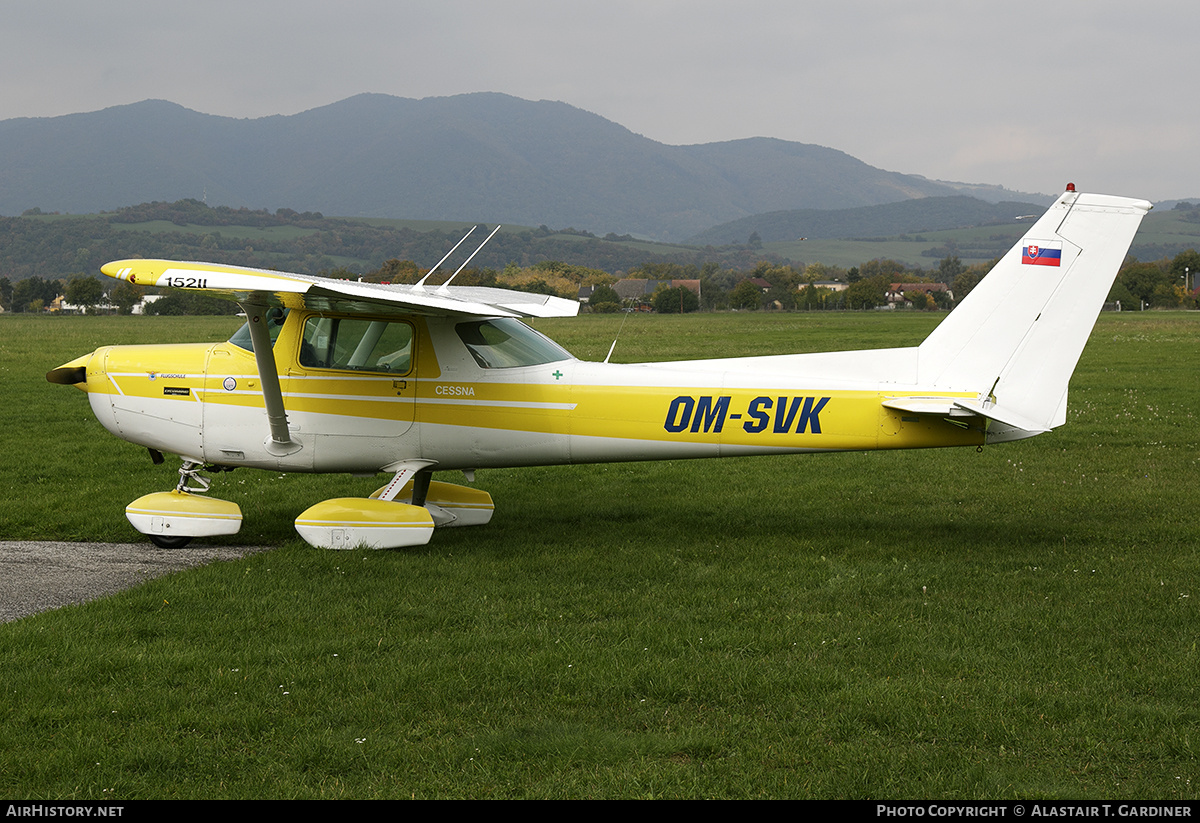 Aircraft Photo of OM-SVK | Cessna 152 II | AirHistory.net #683134