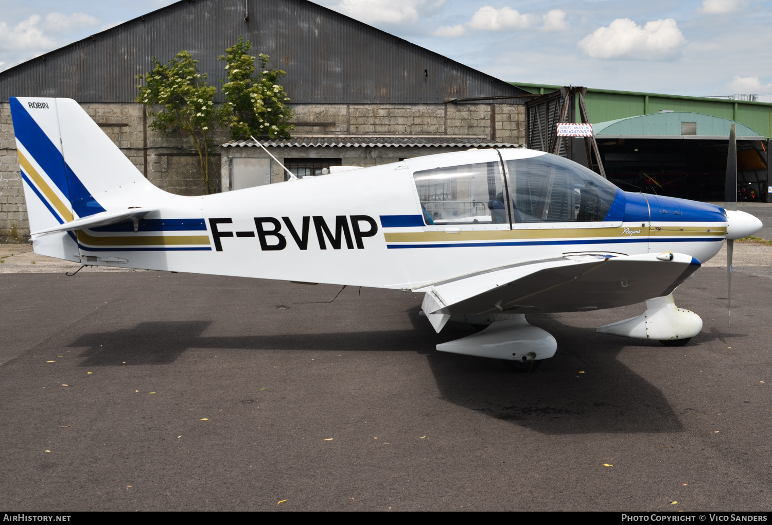 Aircraft Photo of F-BVMP | Robin DR-400-180 Regent | AirHistory.net #683153